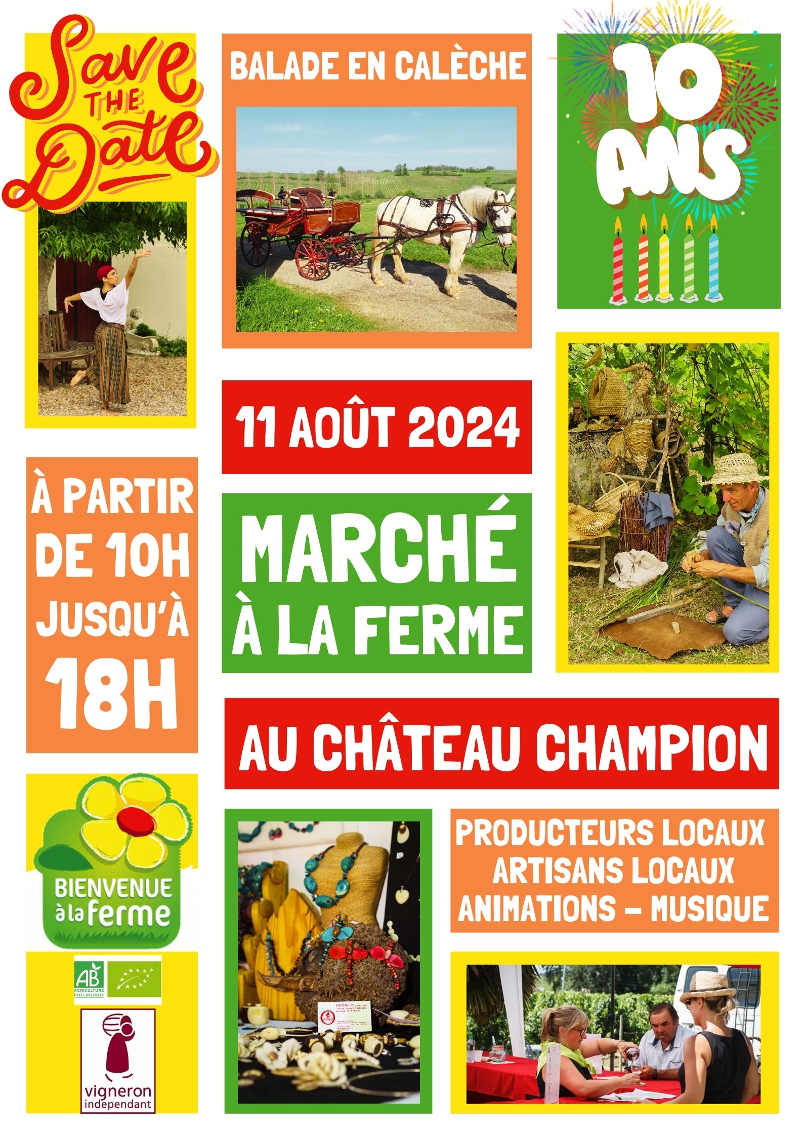 Marché à la Ferme au Château Champion – édition 2024