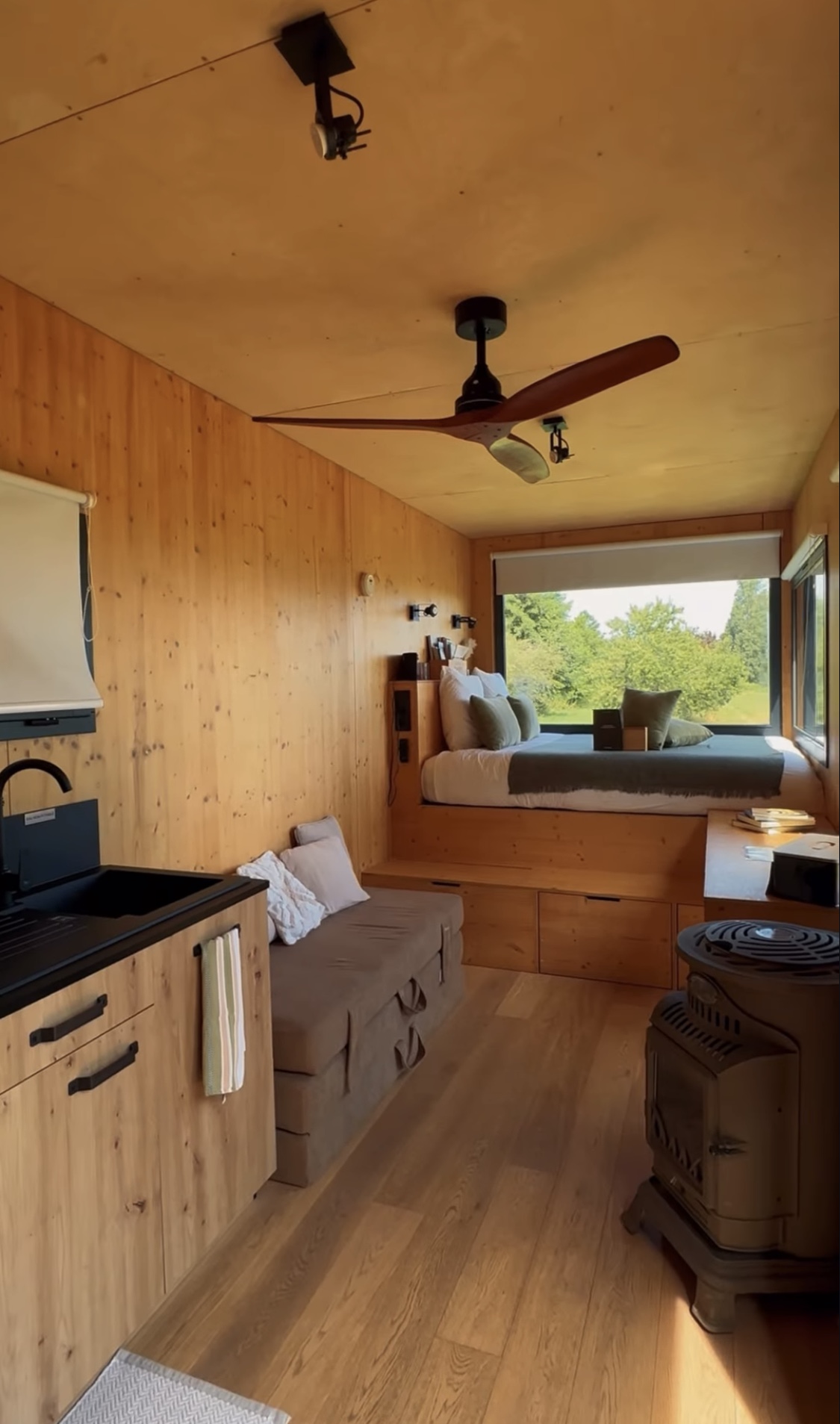 Vue intérieure Tiny House